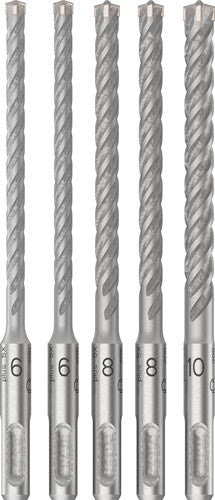Bosch accessoires bosch pro sds plus-5x boorhamerset 6 6 8 10 mm 5-delig - 26088339...