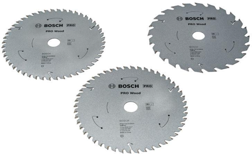 Bosch accessoires pro wood cirkelzaagbladen | 160mm | 3 stuks - 2608644729