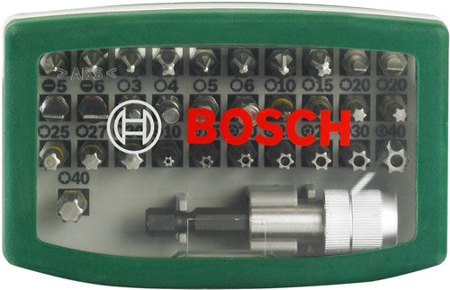 Bosch accessoires promoline 32-delige schroefbitset met kleurcodering - 2607017560