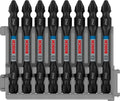 Bosch accessoires schroefbit tweezijdig impact control ph2, 65 mm 8x - 2608522337