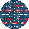 Bosch accessoires schuurschijf o780 | 150 mm | g150 | bulk - 2608902460