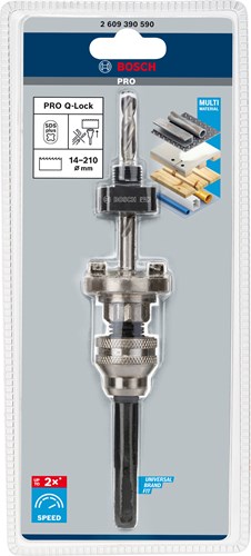 Bosch accessoires sds-plus adapter 14210 mm 1st - 2609390590