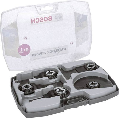 Bosch accessoires starlock for wood 6+1 voor multitools - 2608664623