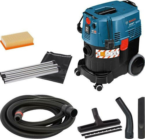 Bosch blauw gas 35 l afc professional nat en droog stofzuiger - 06019c3200