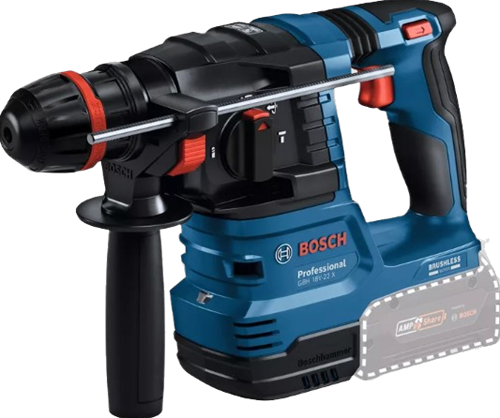 Bosch blauw gbh 18v-22 x professional accu boorhamer | onechuck | zonder accu's en lader - 0611924100