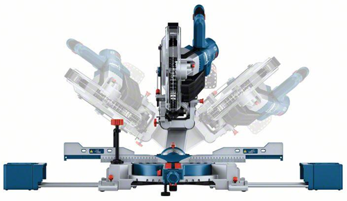 Bosch professional - biturbo - accu-verstekzaag - gcm - 18v-254 d