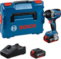 Bosch blauw gds 18v-750 c accu slagmoeraanzetter | inclusief 2x gba 18v 5,0 ah accu's en lader gal 18v-40 - 06019l9003