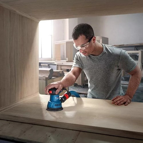 Bosch blauw bosch gex 125 serie - excenterschuurmachine - 290w - ergonomisch - laag vibratieniveau