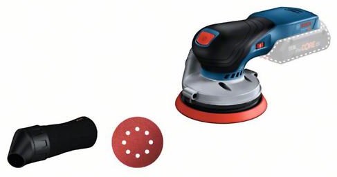 Bosch blauw gex 18v-125 professional | accu-excenterschuurmachine | 18v | body | zonder accu's laders | in doos - 0601372201