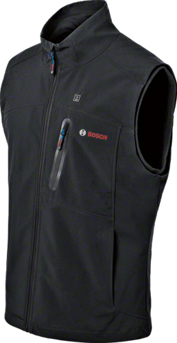 Bosch blauw ghv 12 + 18v xa | verwarmde bodywarmer l | incl. accu lader - 06188000g6