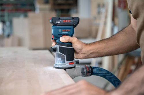 Bosch blauw bosch professional gkf 18v-8 accu boven- en kantenfrees 18v basic body in l-boxx - 06016c2003
