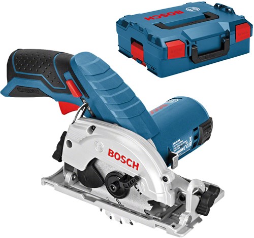 Bosch blauw gks 12v-26 accu cirkelzaag in l-boxx | zonder accu's en lader - 06016a1002