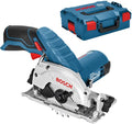 Bosch blauw gks 12v-26 accu cirkelzaag in l-boxx | zonder accu's en lader - 06016a1002