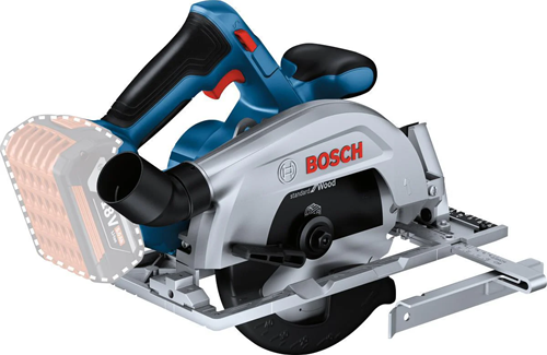 Bosch blauw gks 18v-57-2 accu-cirkelzaag | 165 mm | excl. accu's en lader 06016c1200
