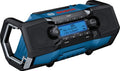 Bosch blauw gpb 18 v-2 sc bouwradio 18v | (ontvangst via dab+, bluetooth, fm en aux) | zonder accu's lader - 06014a3100