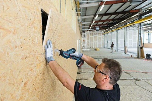 Bosch blauw gsa 18 v-li c professional accu reciprozaag 5.0 ah | in l-boxx - 06016a5002
