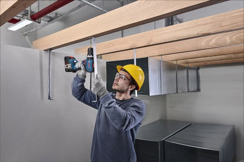 Bosch blauw bosch professional gsb 18v-65 accu klop- schroefboormachine 18v 5.0ah in l-boxx - 06019n3303