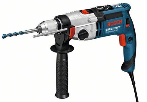 Bosch klopboormachine gsb 21-2 rct (diepteaanslag 210 mm, handgreep, snelspanboorhouder 13 mm)