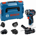 Bosch blauw gsr 12v-32 fc professional accuschroefboormachine - flexiclick | zonder accu's en lader | met opzetstukken - 06019n7102