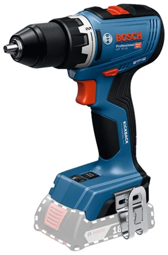 Bosch blauw gsr 18v-65 accuboorschroevendraaier | 18v | excl. accu's en lader | in l-boxx - 06019n3201