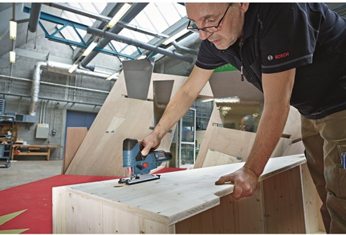 Bosch blauw gst 12v-70 accu decoupeerzaag solo | zonder accu's en lader - 06015a1001