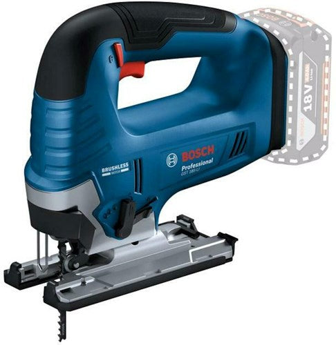 Bosch blauw gst 18v-125 b accu decoupeerzaag | zonder accu en lader | in l-boxx - 06015b3000