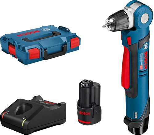Bosch accu haakse boormachine gwb 12-li (2 x 2,0 ah + lader al 1130 cv)