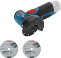 Bosch blauw gws 12v-76 professional accu haakse slijper | body | 12v | zonder accu en lader - 06019f2000