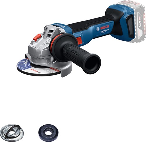 Bosch blauw gws 18v-11 accu haakse slijper | 125mm | exclusief accu's en lader - 06019n4100