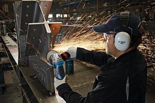 Bosch blauw gws 19-125 cie professional haakse slijpmachine met 6-traps toerentalinstelling - 1900 watt - 060179p002