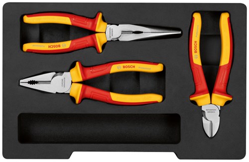 Bosch blauw vde tangenset | 3-delig | professional - 1600a02ng0