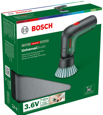 Bosch groen accureinigingsborstel universalbrush | set - 06033e0002