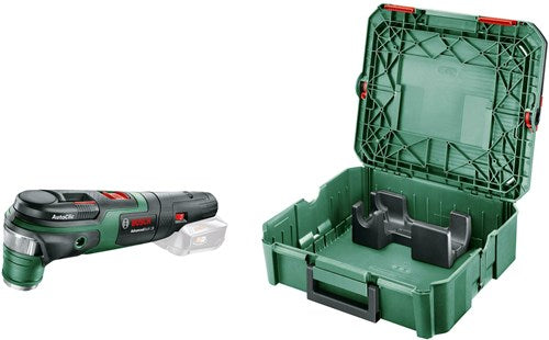 Bosch groen advanced multi 18 + systembox multifunctioneel gereedschap | 18v | excl. accu en lader - 0603104002