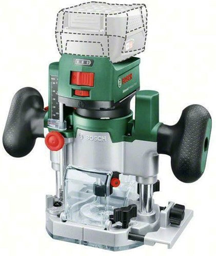 Bosch accessoires bosch groen advancedtrimrouter 18v-8 bovenvreesvoet - 1600a02rd7