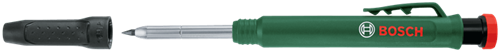 Bosch groen diepgatmarkeerpotlood + 6-delige stiftset | multicolor - 1600a033bm