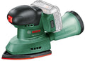 Bosch groen easysander 18v-8 accu multischuurmachine | incl. 3 schuurbladen | zonder accu en lader - 06033e3000