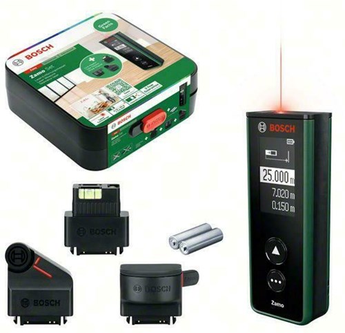 Bosch groen laserafstandsmeter zamo | set - 0603672901