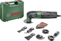 Bosch groen pmf 220 ce multitool in koffer incl. accessoiresset - 220w - 0603102001