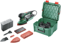 Bosch groen psm 200 aes | multischuurmachine + systembox | 200w | incl. accessoires - 06033b6002