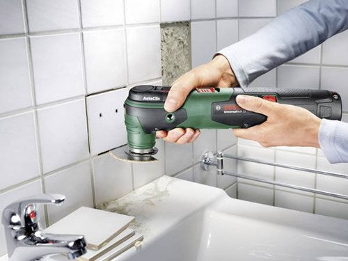 Bosch groen universalmulti 12v li-ion accu multitool body - 0603103000