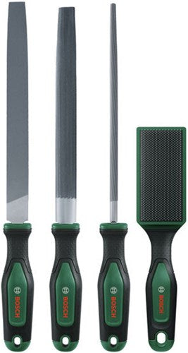 Bosch groen vijlenset met borstel | 4-delig | 200 mm 8 - 1600a034gm