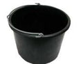 Bouwemmer 12ltr zwart