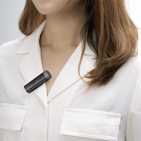 Boya 2,4-GHz-Ansteckmikrofon BY-WM3U (kabellos) für USB-C