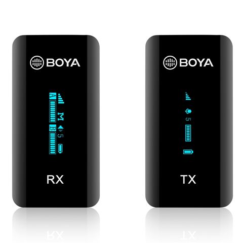 Boya 2,4 GHz Ultrakompaktes Drahtlosmikrofon BY-XM6-S1