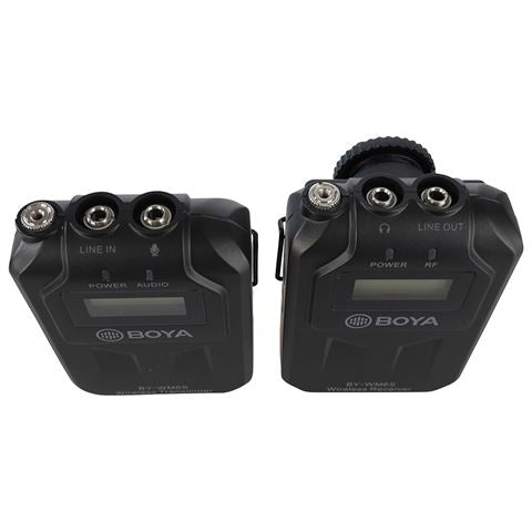 Boya UHF Duo Lavalier-Mikrofon drahtlos BY-WM6S