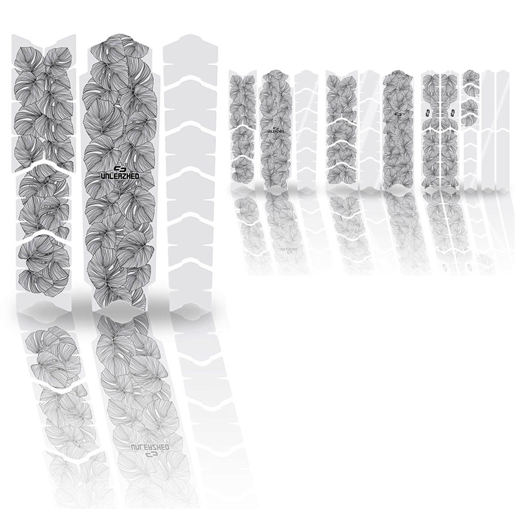 Unleazhed frame protection film monstera white glossy