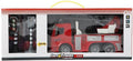 Toi-toys brandweer wagen hoogwerker met stoplicht en flits paal