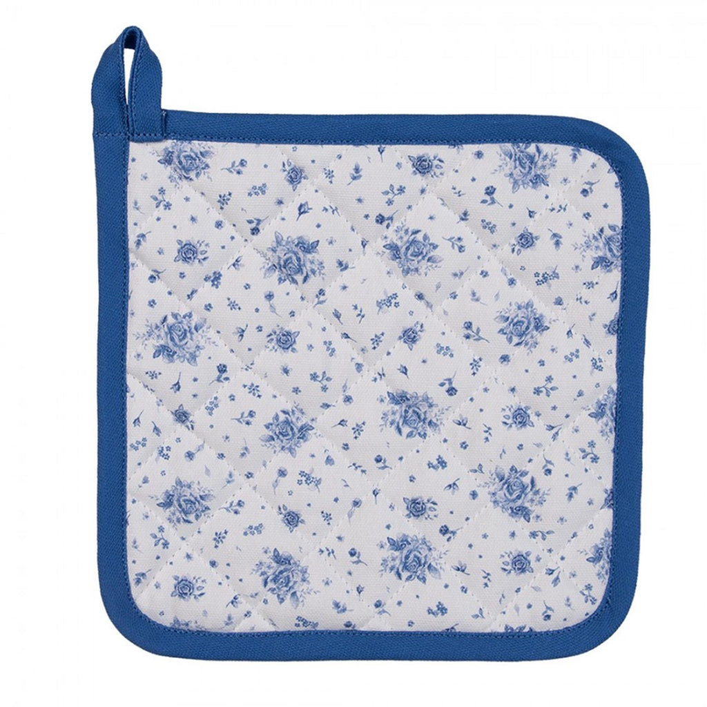 Clayre eef pannenlap roosjes 20x20cm