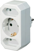 Brennenstuhl adapterstekker geaarde 2+1 - 1508050