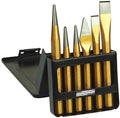 Brüder mannesmann doorslagen-beitelset in metale (hobby) - 65405